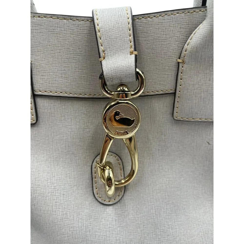 Dooney & Bourke Satchel Crossbody Tote Hand Bag Florentine Amelie Gray